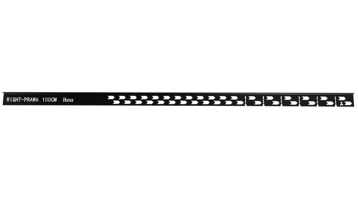Profil de panta cadita de dus 100cm Black - imagine 5