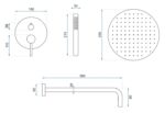 Set de dus incastrabil Rea Lungo L. Gold Auriu + BOX - imagine 10