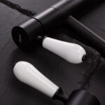 Baterie pentru lavoar Rea Serra BLACK Matt High - imagine 3