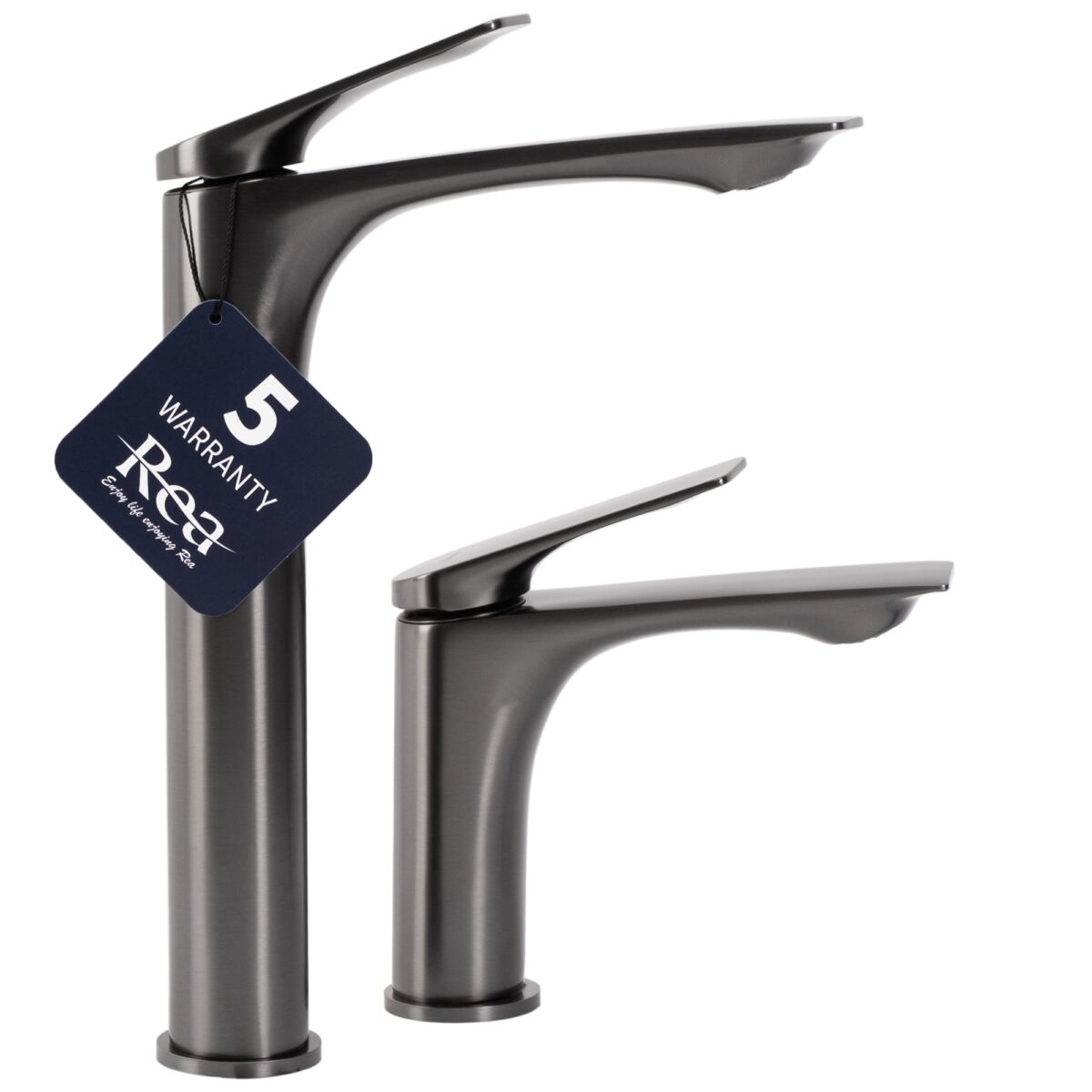 Baterie pentru baie Rea AVALON titanium Low - imagine 5
