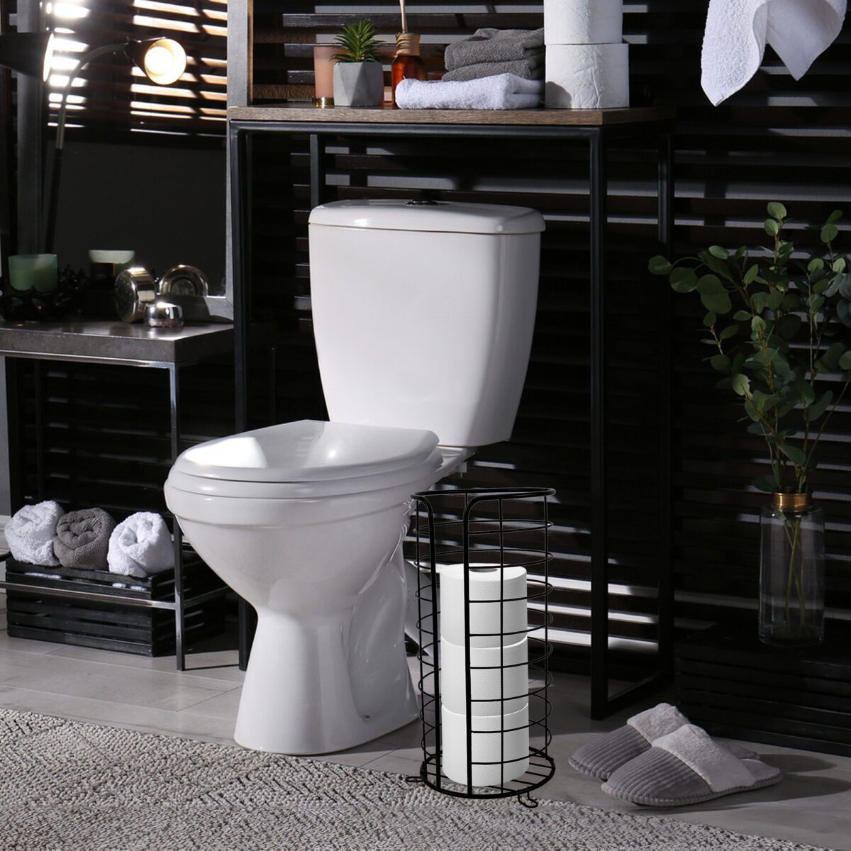Suport hârtie igienică Black 322743A - imagine 6