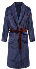 Halat de baie Roger Women Navy Red M