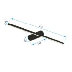 Lampa de perete LED 40CM APP1341-W Black - imagine 6