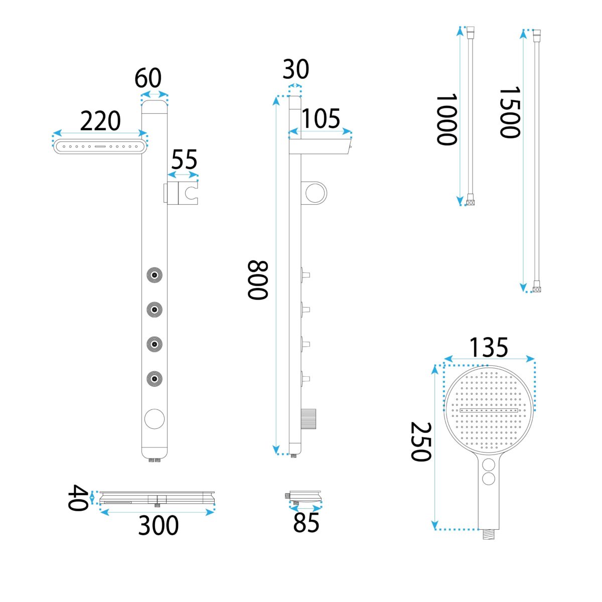 Set dus REA Karl Titanium - imagine 6