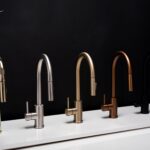 Baterie de bucătărie Rea Fresh Brush Copper