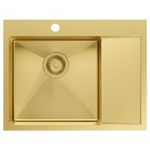 Chiuvetă inox RUSSEL 116 Gold
