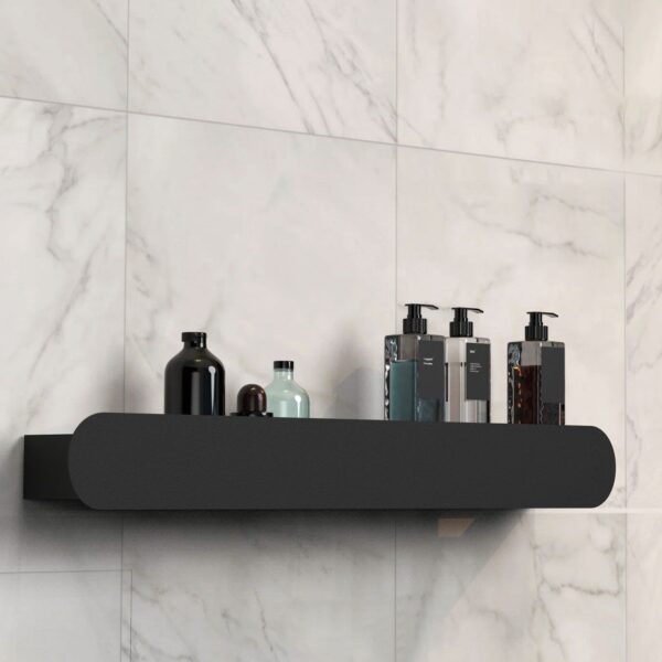 Raft pentru baie SF03 60cm black matt