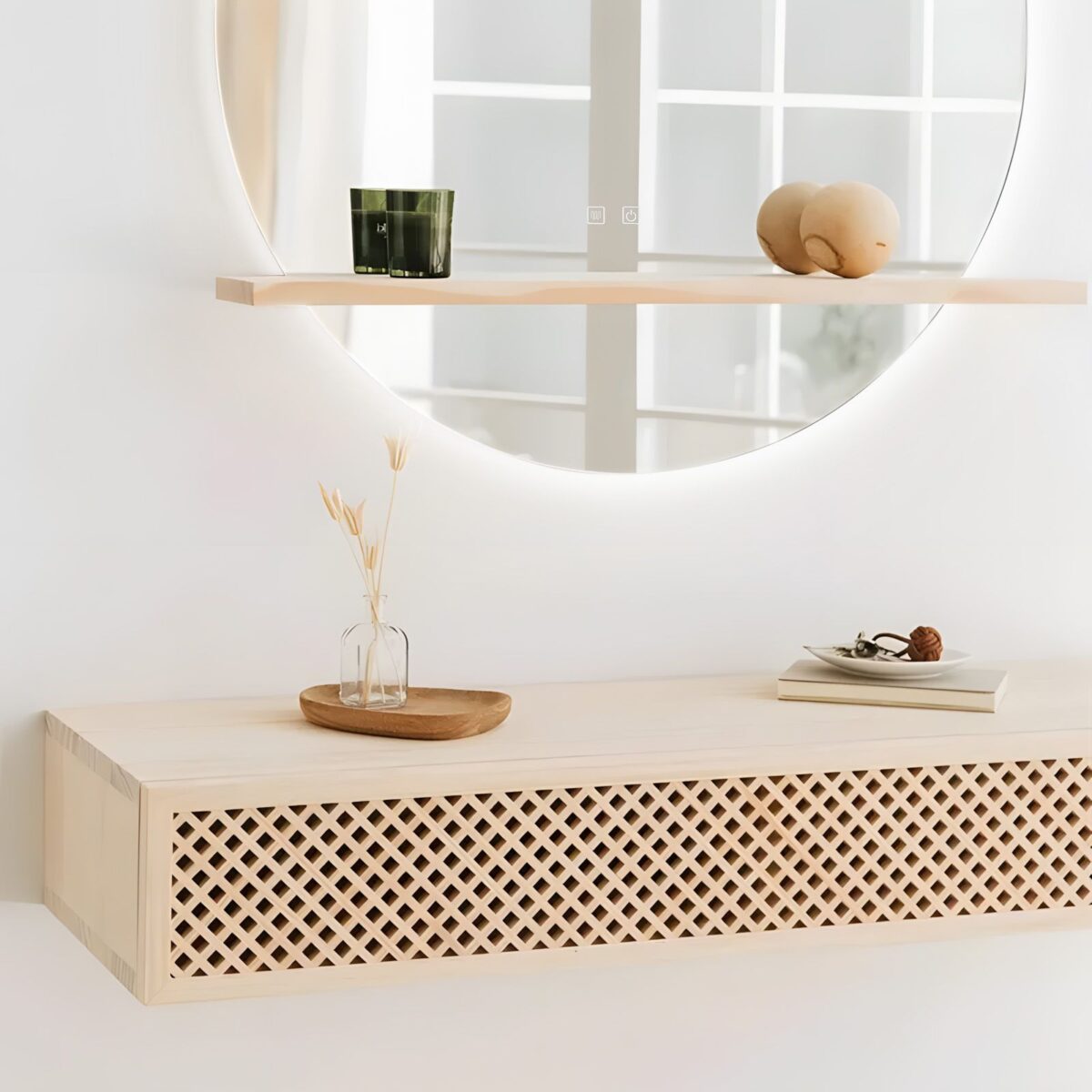 Oglindă LED 60cm 102 - imagine 6