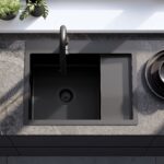 Chiuvetă inox Fin Black - imagine 2
