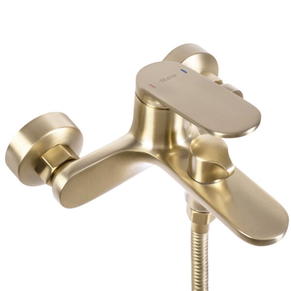 Baterie pentru cadă REA Marco Brush Gold