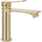Baterie pentru baie Rea Viral Gold Low - imagine 3
