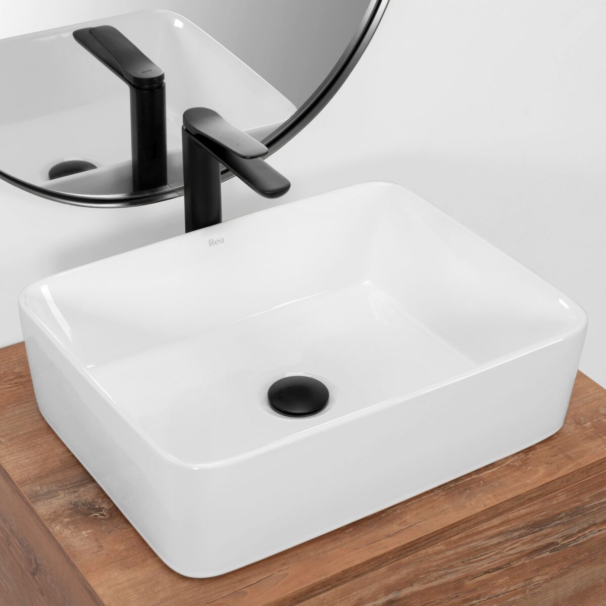 Lavoar pentru blat Rea Anita N 48 - imagine 1