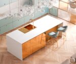 Chiuvetă inox RUSSEL 111 Copper - imagine 2