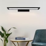 APLICA de baie LED pentru oglinda 60CM APP840-1W FLAT BLACK - imagine 2