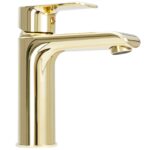 Baterie pentru baie REA Bloom Gold Low - imagine 4