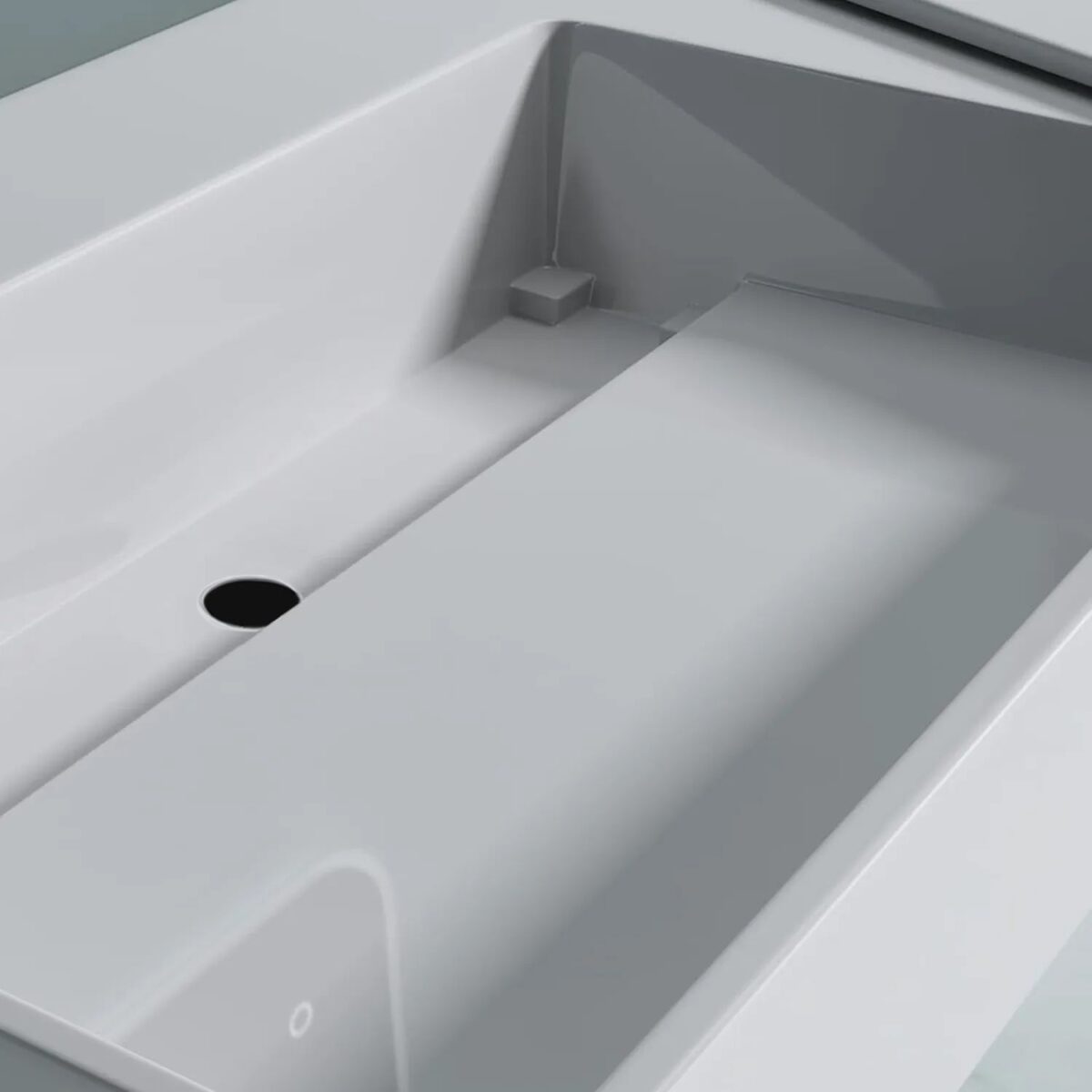 Lavoar pentru blat  Archi 90 CM White - imagine 5