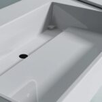 Lavoar pentru blat  Archi 90 CM White - imagine 5