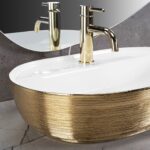 Lavoar pe blat Rea Aura 61 White Gold Brush - imagine 3