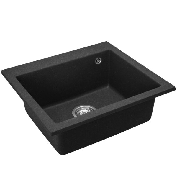 Chiuveta bucatarie Granit West XL black dots