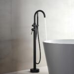 Baterie de podea Rea Lungo Black - imagine 2