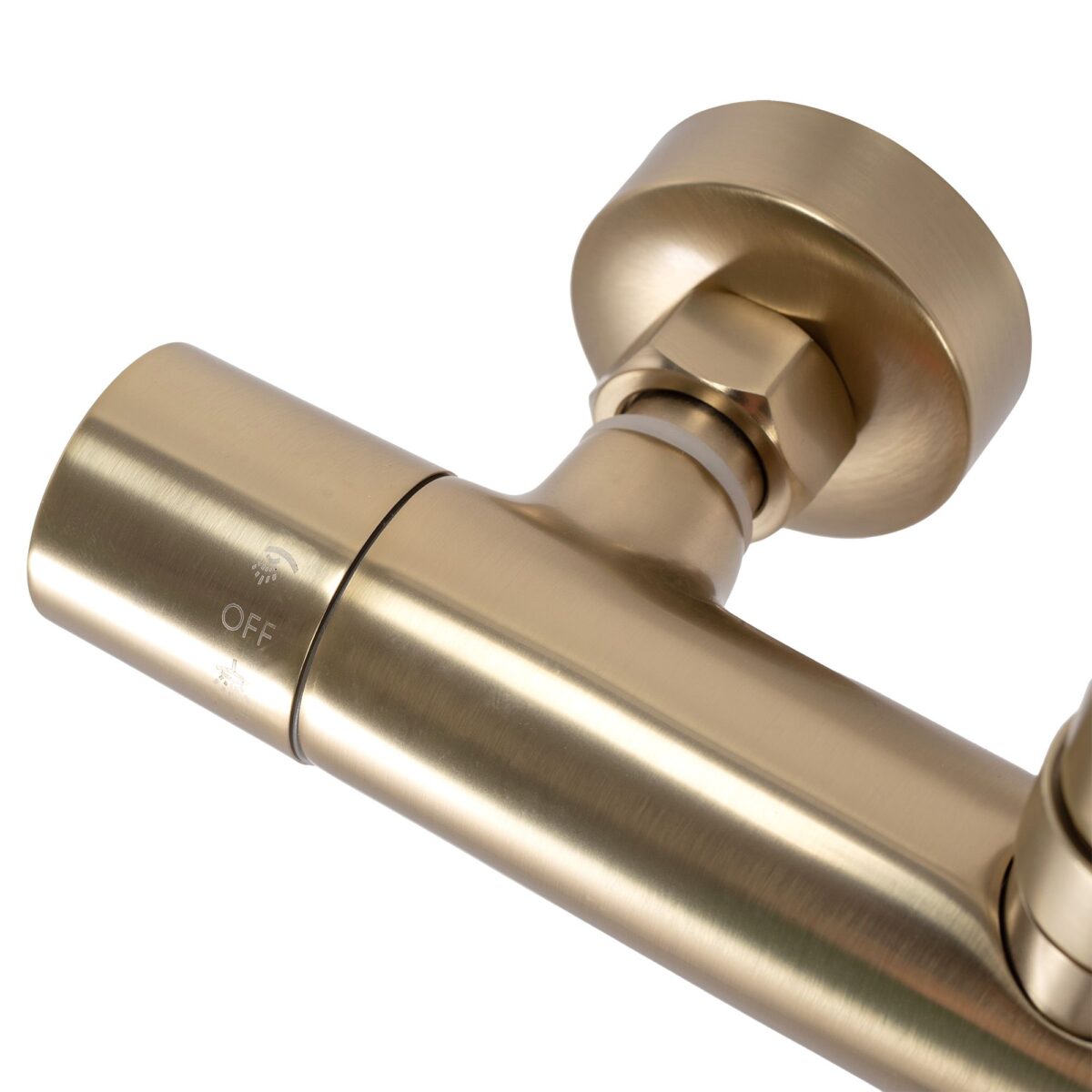 Set dus cu termostat Rea PAROT BRUSHED GOLD - imagine 7