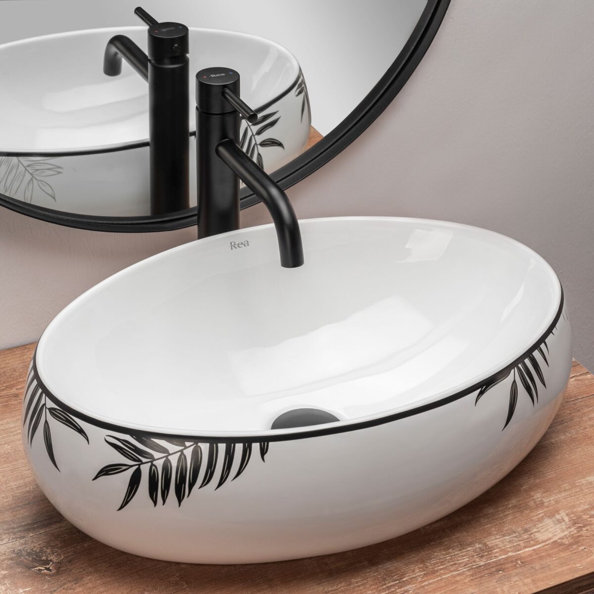 Lavoar pentru blat Rea Shila - imagine 1