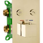 Set de duș incastrat Rea FENIX DAVIS GOLD BOX