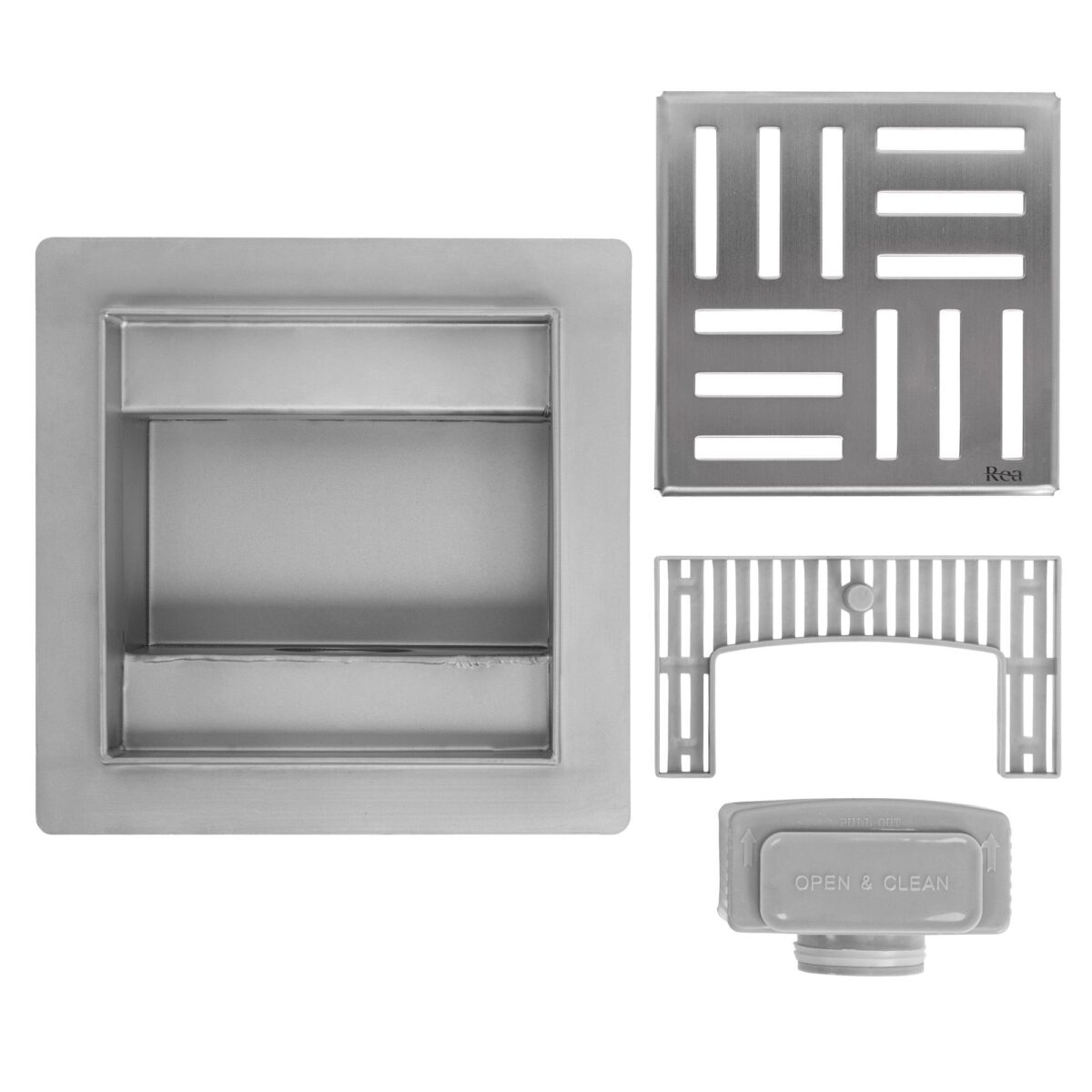 Rigola dus REA CROSS Nickel Brush 12x12 - imagine 5