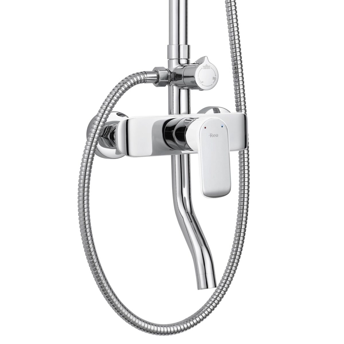 Set dus REA BLOOM WHITE CHROME - imagine 3
