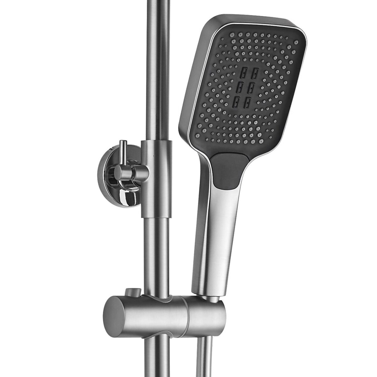 Coloana de dus cu termostat REA ROB Nichel Brush INOX - imagine 3