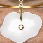 Lavoar pentru blat Rea Pearl White - imagine 2