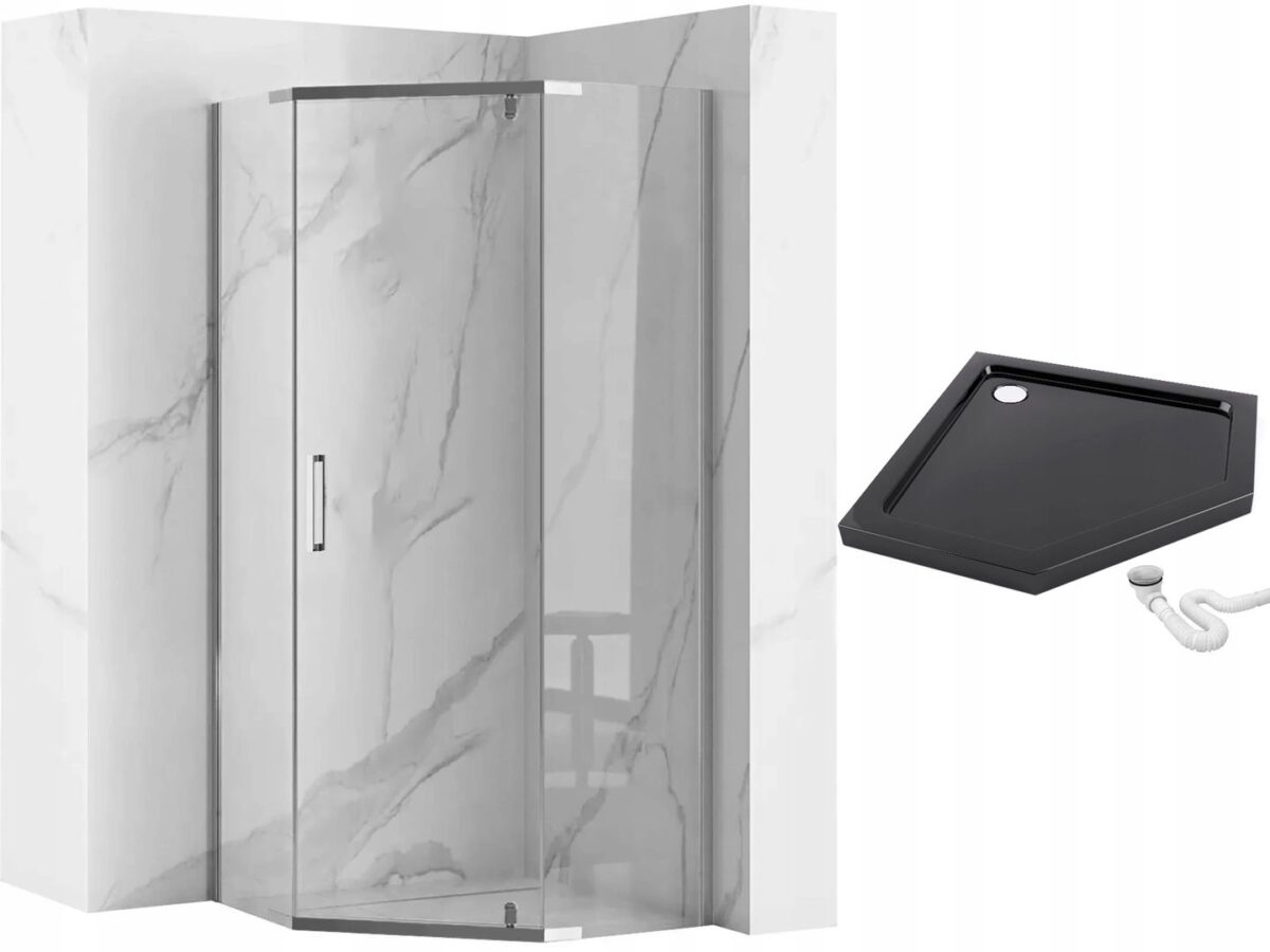 Cabina de dus AXIN Chrom  90x90 - imagine 6