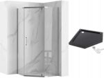 Cabina de dus AXIN Chrom  90x90 - imagine 6