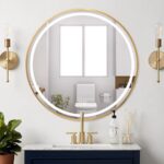 Oglindă LED 70cm MMJ Gold - imagine 7