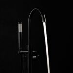Baterie de podea Rea Lungo Black - imagine 3