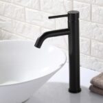 Baterie pentru baie Rea Lungo Black High