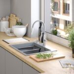 Chiuveta din granit KURT 110 WORKSTATION Grey Metallic - imagine 8