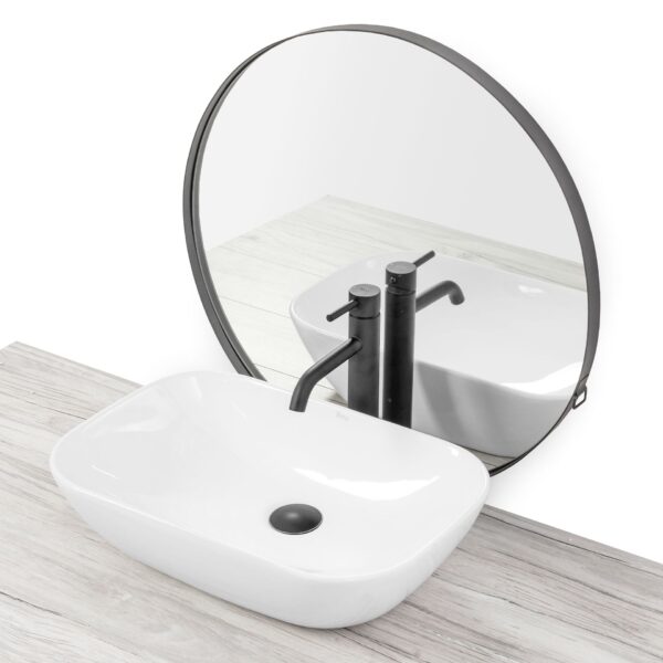 Lavoar pentru blat Rea Claudia 9447 alb