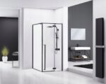 Cabina de dus Fargo 120x90 Black Mat