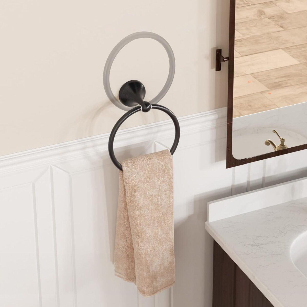 Cuier de baie Black 332867A RETRO - imagine 3