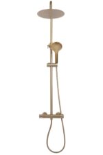 Coloana de dus cu termostat REA VINCENT Gold Brush - imagine 3