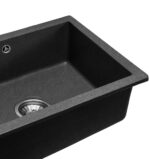 Chiuveta bucatarie Granit Nels black dots - imagine 2