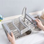 Scurgator telescopic pentru chiuveta grey  322101A - imagine 2