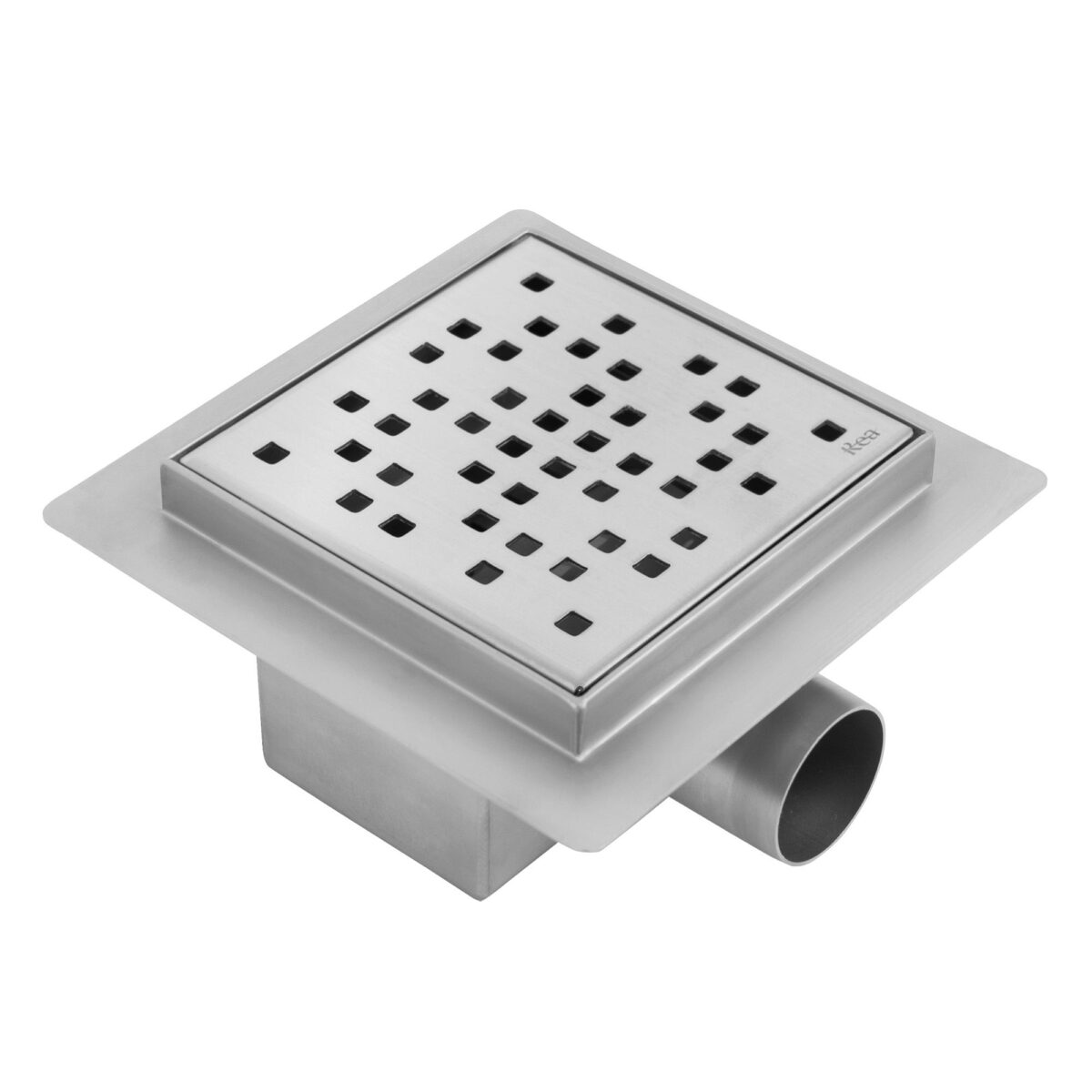Rigola dus REA DOTS Nickel Brush 12x12 - imagine 2