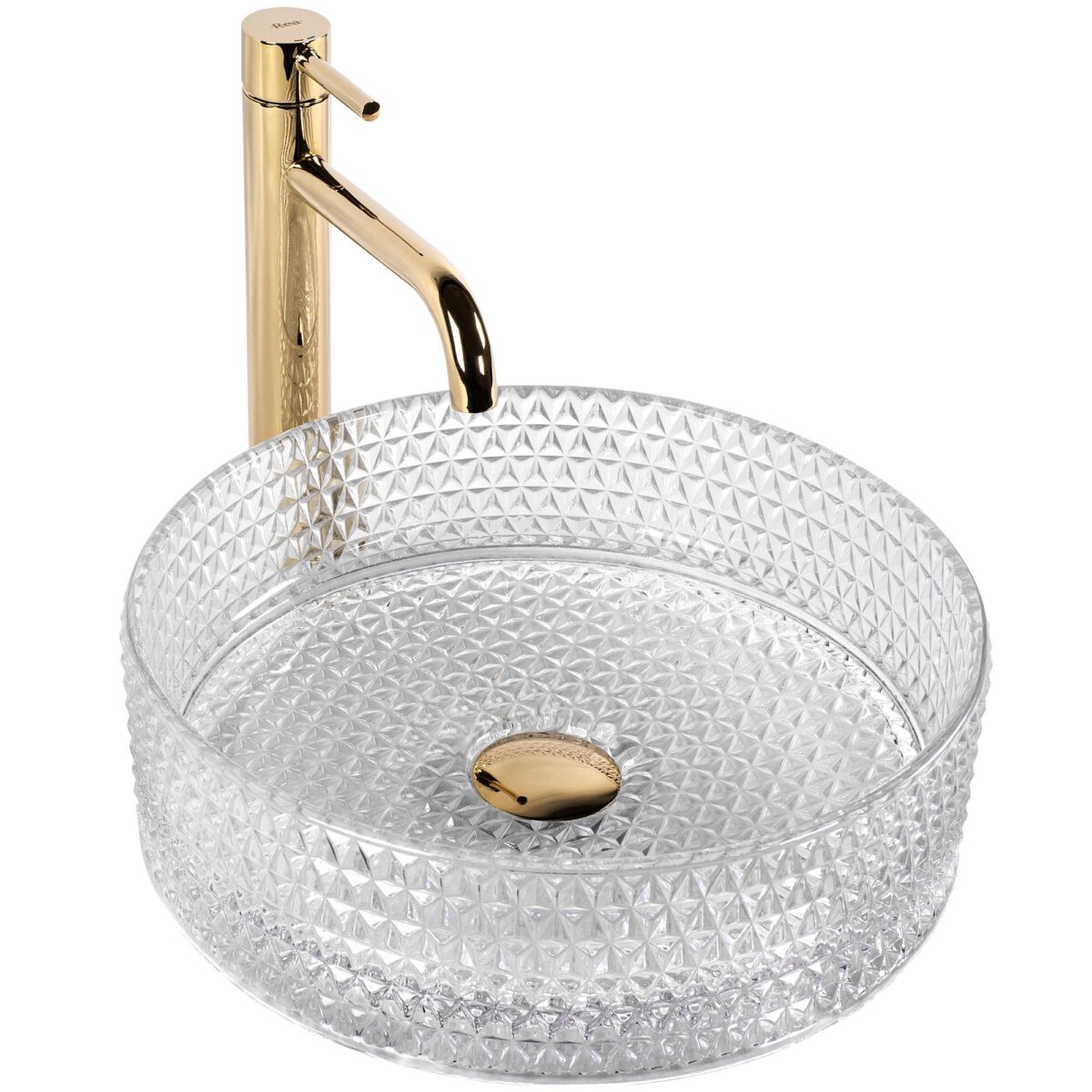 Lavoar pe blat Rea Cristal Transparent - imagine 7