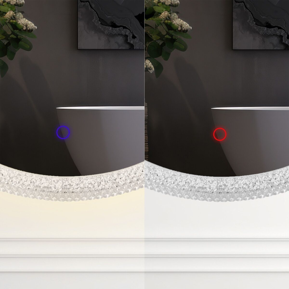 Oglindă LED 60cm YH-3563 - imagine 4