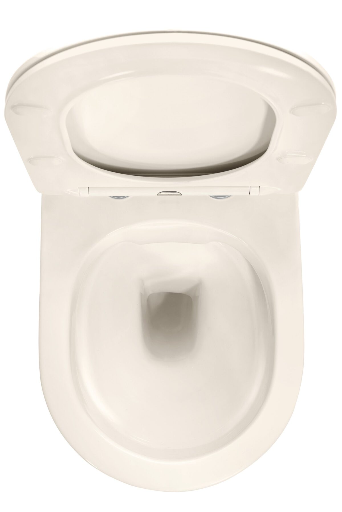 Vas WC suspendabil REA Carlo Mini Rimless Ecru - imagine 2
