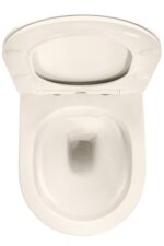Vas WC suspendabil REA Carlo Mini Rimless Ecru - imagine 2