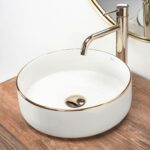 Lavoar pentru blat Rea Sami Gold Edge - imagine 4
