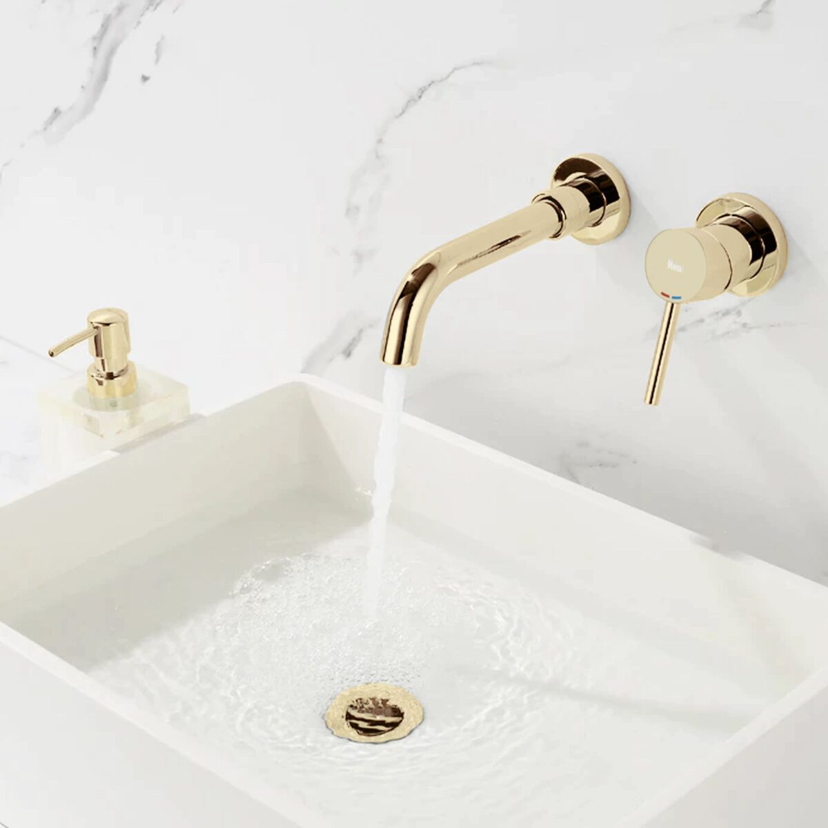Baterie incastrata Rea Lungo Long Gold Auriu + BOX - imagine 5